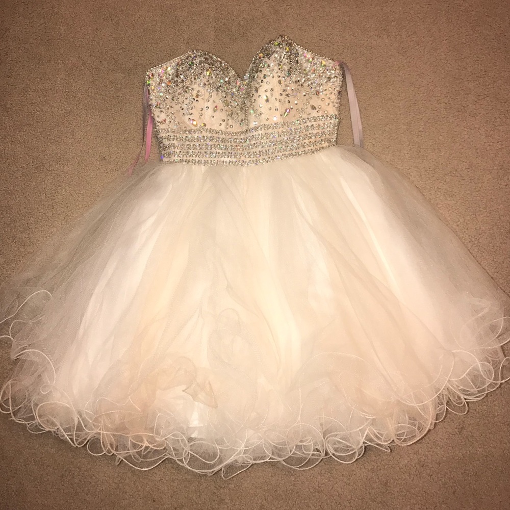 Homecoming dress by Blush prom by Alexia